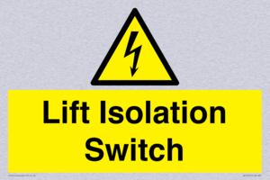 Lift Isolation Switch